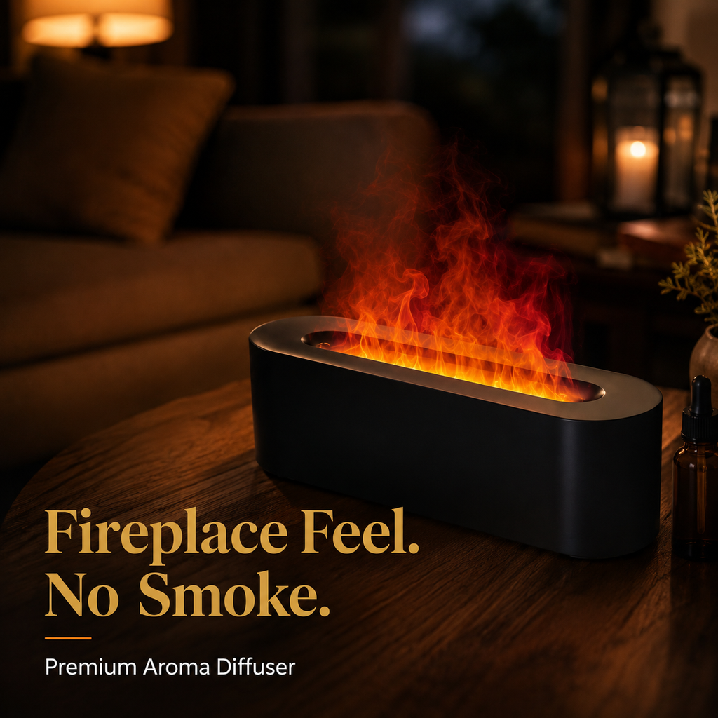 Colorful Flame Aroma Diffuser – 150 ml