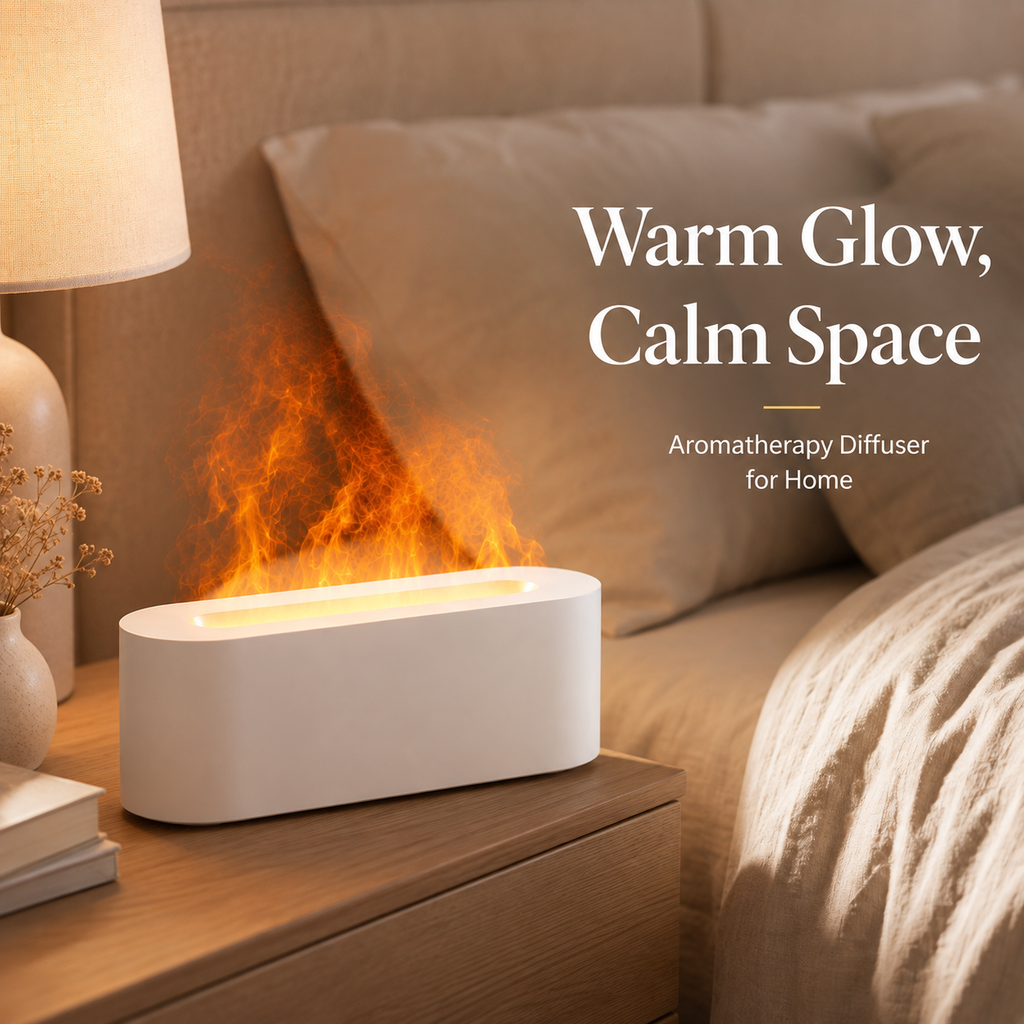 Colorful Flame Aroma Diffuser – 150 ml