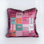 Horse Velvet Pillow Cover – 80 x 80 cm
