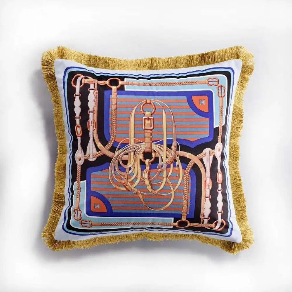 Horse Velvet Pillow Cover – 65 x 65 cm