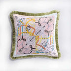 Horse Velvet Pillow Cover – 40 x 40 cm