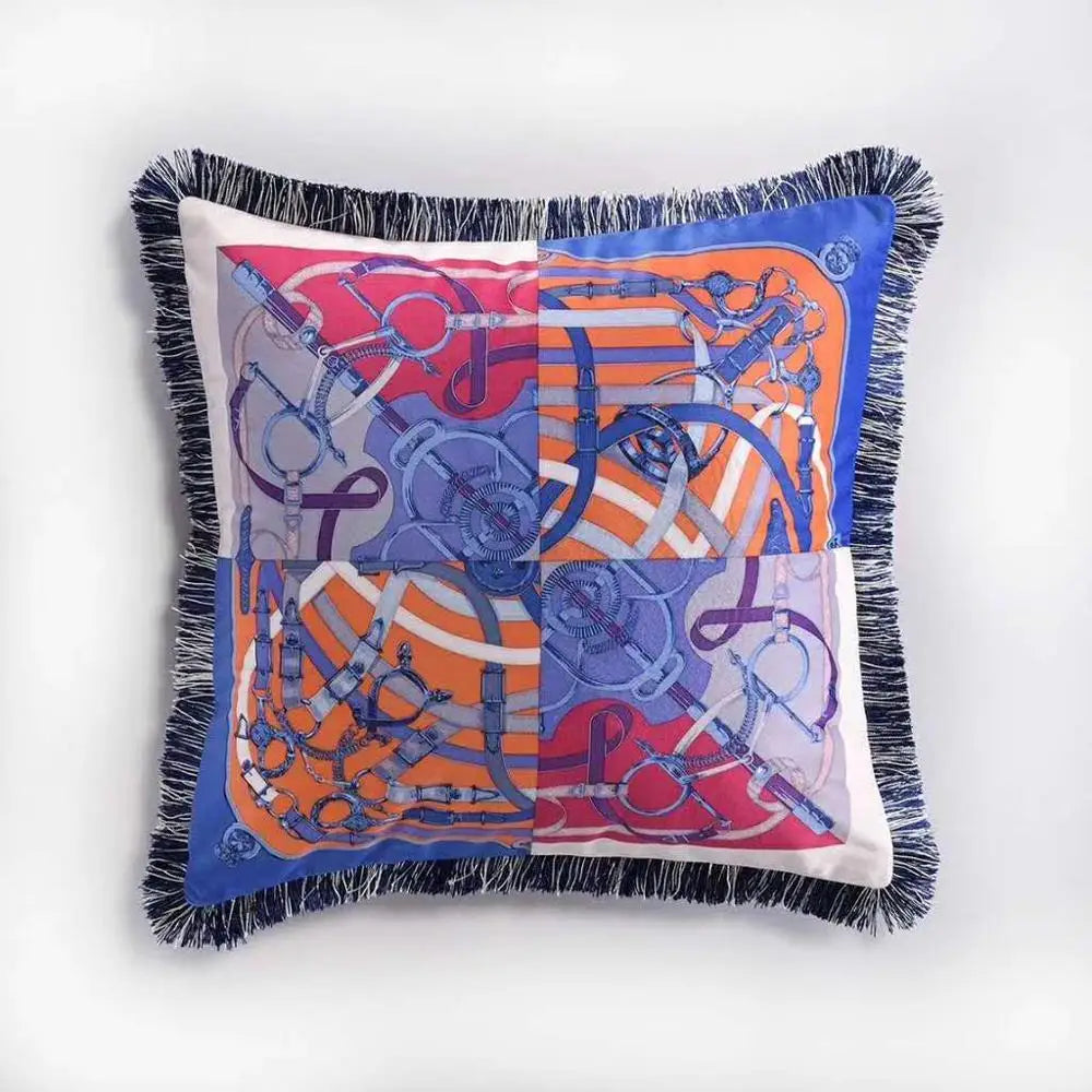 Horse Velvet Pillow Cover – 55 x 55 cm