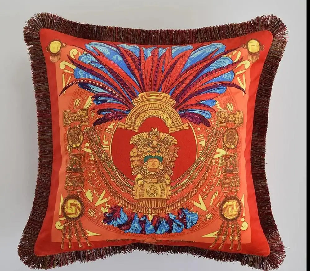 Horse Velvet Pillow Cover – 65 x 65 cm