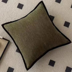 Medieval Retro Pillow Cover – Black Border