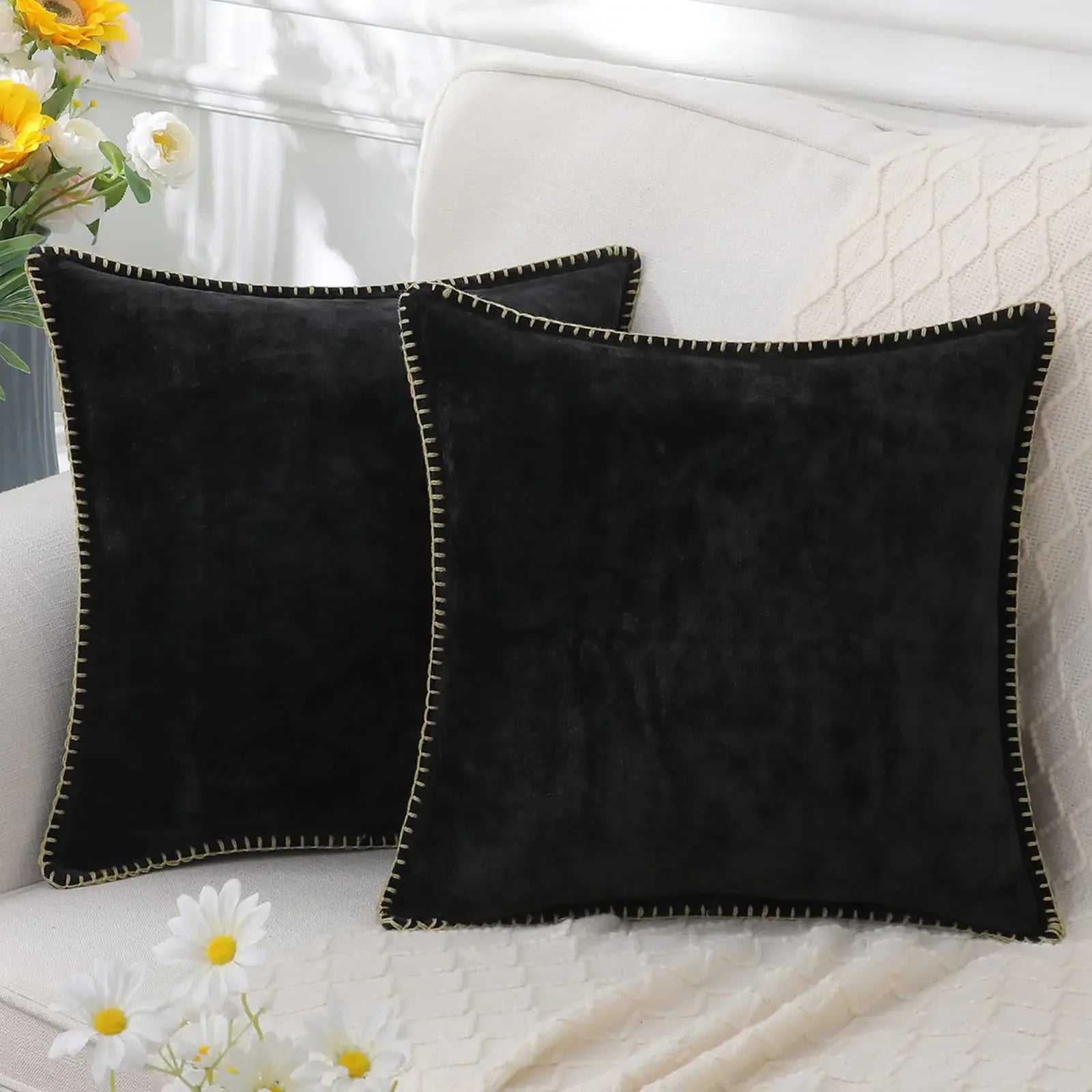 Soft Chenille Cushion Cover – Multiple Sizes