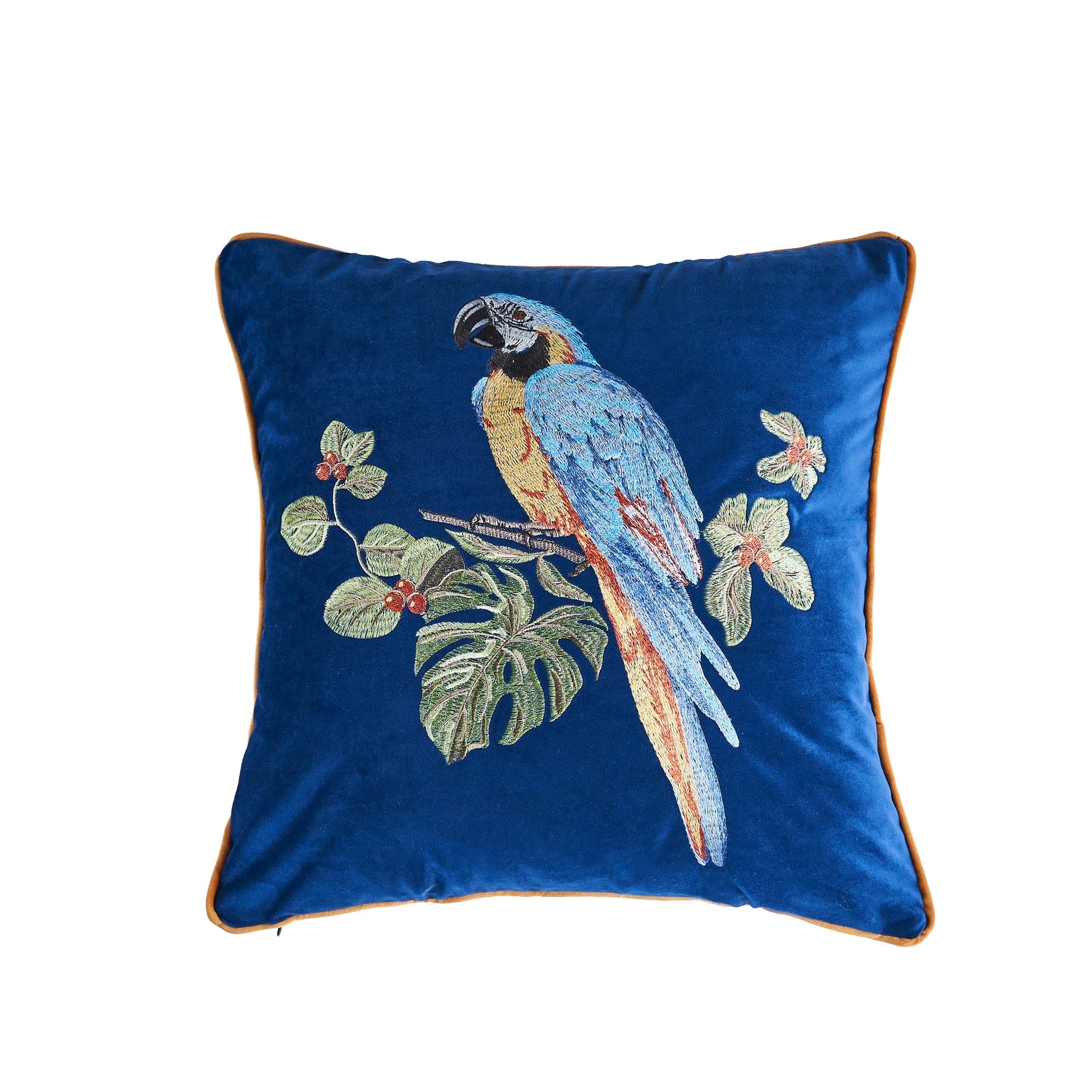 Retro Tassel Animal Velvet Cushion Cover