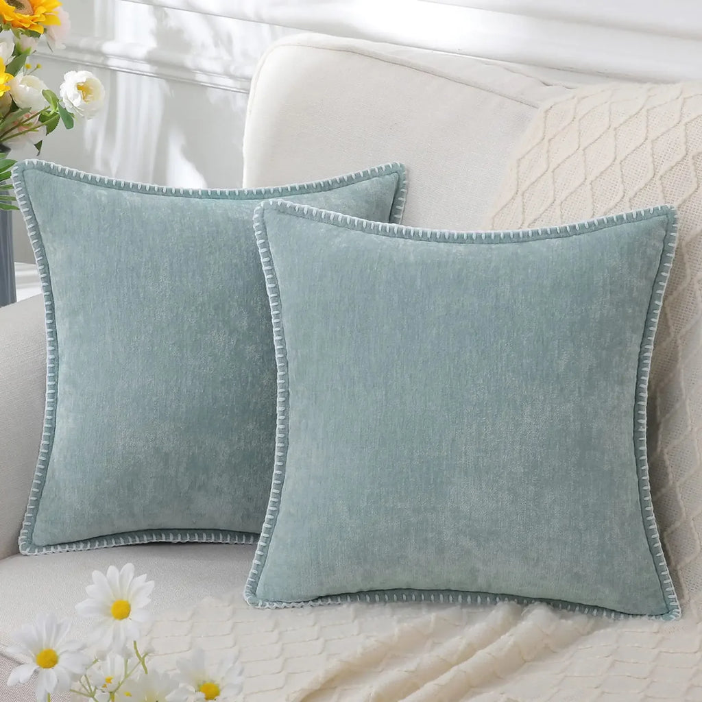 Soft Chenille Cushion Cover – Multiple Sizes