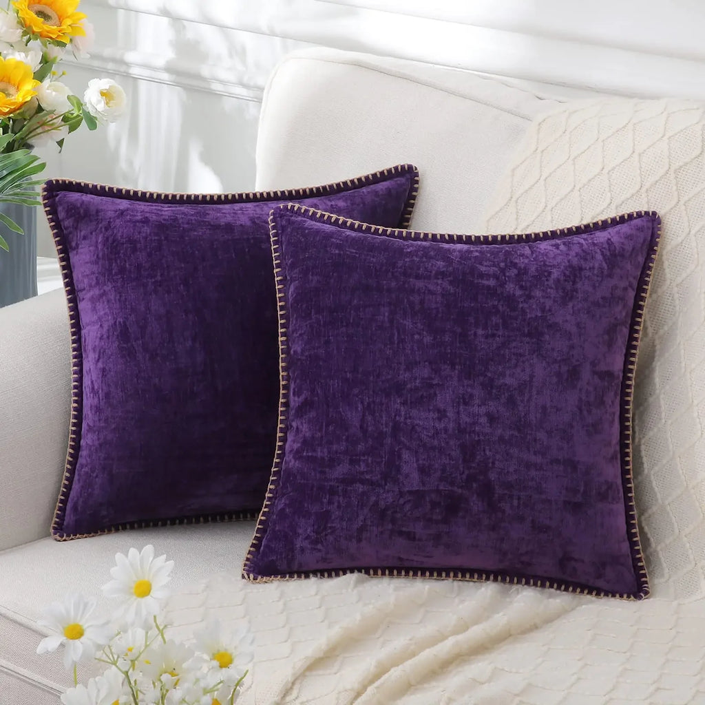 Soft Chenille Cushion Cover – Multiple Sizes