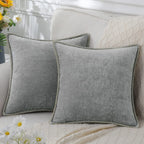 Soft Chenille Cushion Cover – Multiple Sizes