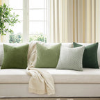 Striped Corduroy Throw Pillow Cover