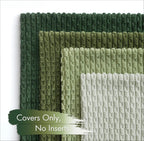 Striped Corduroy Throw Pillow Cover