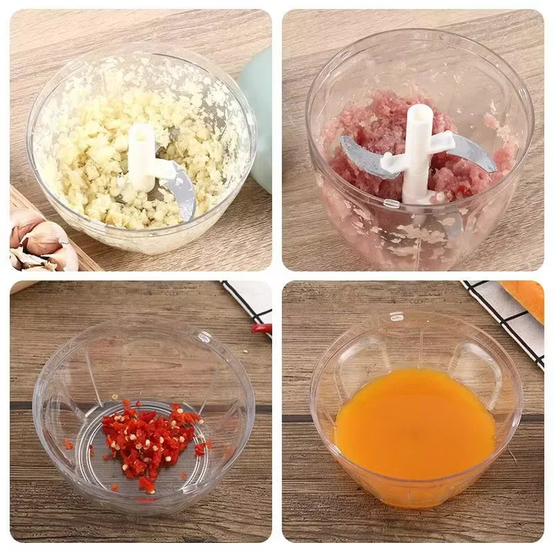 Manual Garlic and Vegetable Chopper