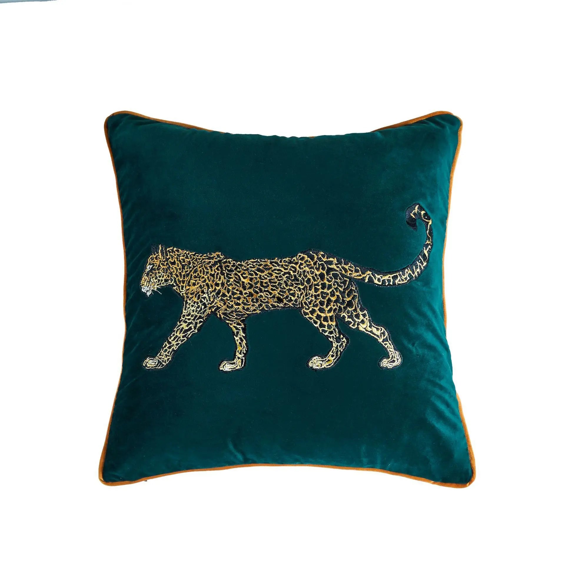 Retro Tassel Animal Velvet Cushion Cover