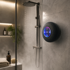 Portable Bluetooth Shower Speaker with LED Light