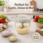 Manual Garlic and Vegetable Chopper